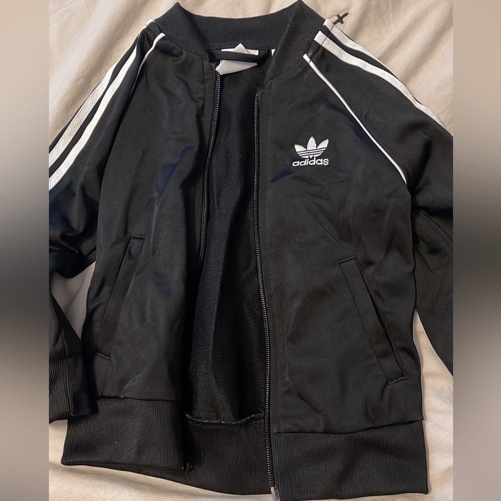 Unisex Adidas zip up jacket